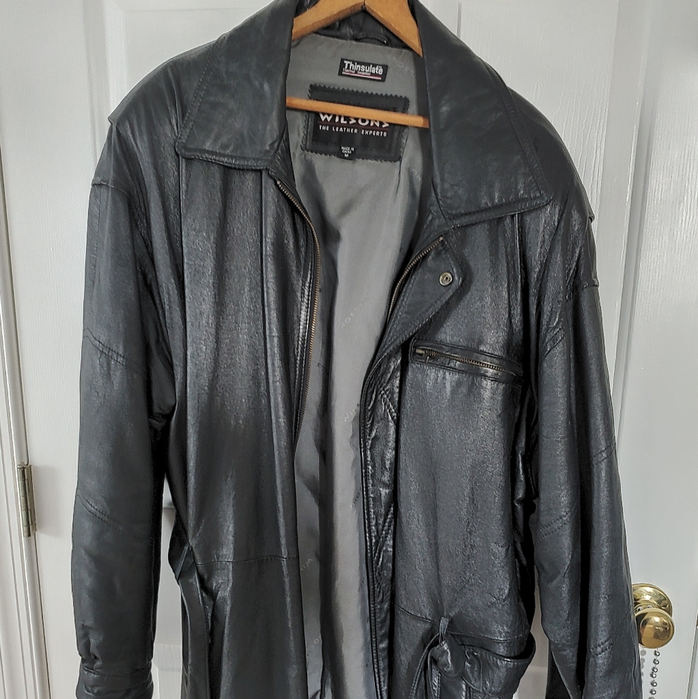 Mens Wilson Leather Jacket